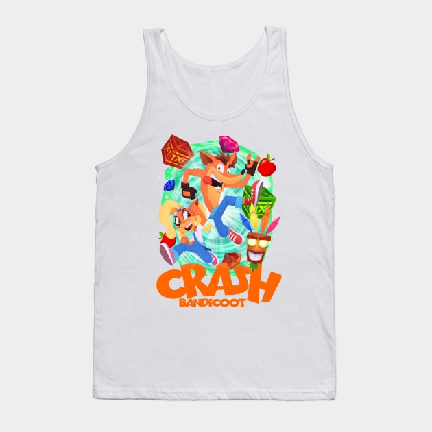 Crash is back Tank Top by T-shirt Factory